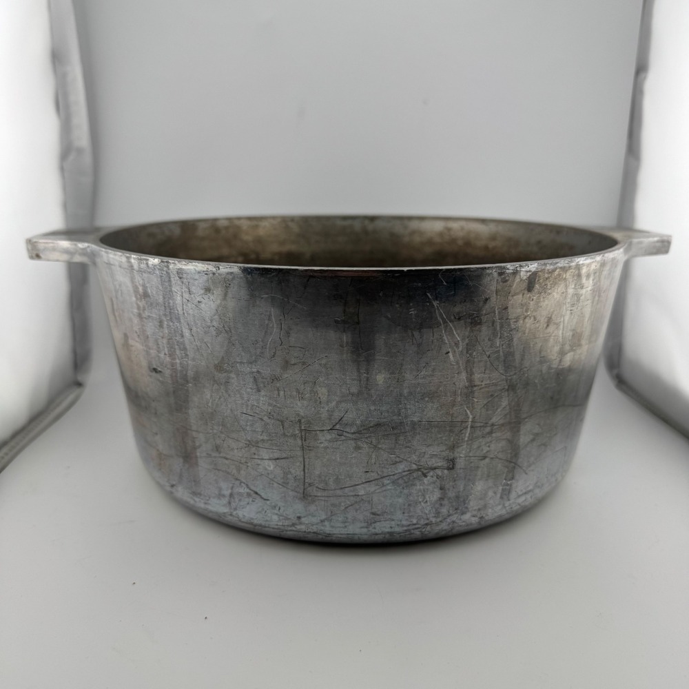 Magnalite Classic Stock Pot 5 Qt Silver Good Cast Aluminum Dutch Oven R02C
